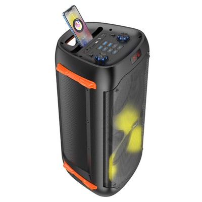 Портативная колонка Hoco BS53, 3600 мАч, BT5.1,20 Вт*2, TF card,USB, AUX, FM-радио, чёрная