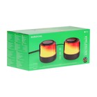 Портативная колонка Borofone BP12, 2 в 1, 10 Вт, кабель 1.36 м, BT 5.2, AUX, чёрная - Фото 8