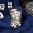 Шпилька для волос «Блестящее сердце», 1×6.5 см, серебро - Фото 2