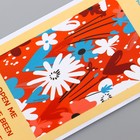 Наклейка бумага благодарность "Краски лета" набор 50 шт 10х5 см - фото 7882423