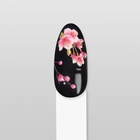 Наклейки для ногтей «Сакура», объёмные, цвет розовый/белый - Фото 4