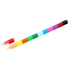 Карандаш восковой «Яркие впечатления» 12 цветов - Фото 4