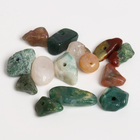 Бусины из натурального камня, набор 11 видов камней, 4 вида подвесок, фурнитура - фото 9536336