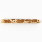 Скалка деревянная с узорами «Шишки» для выпечки, 30 см - фото 8048392