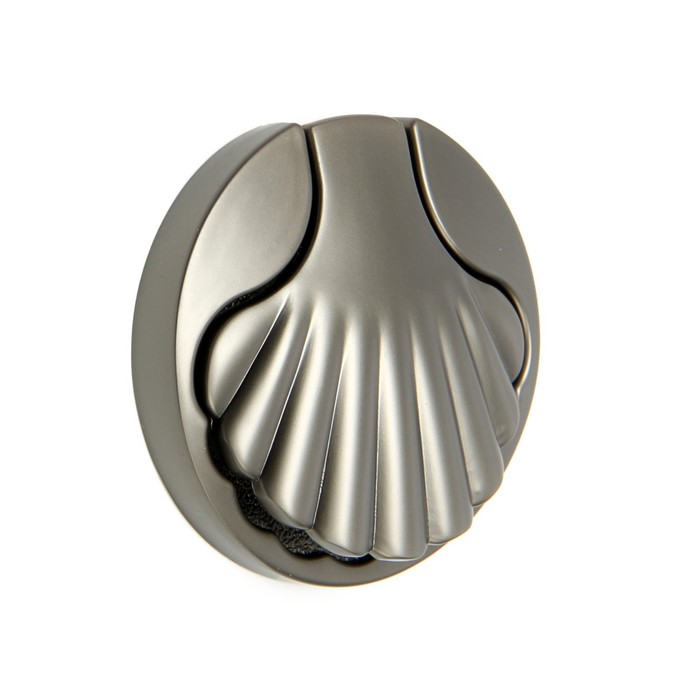 Ручка-кнопка CAPPIO RK133, мебельная, цвет графит