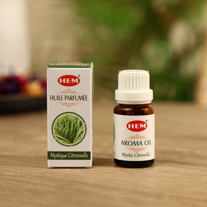 Аромамасло HEM 10 мл Мистическая цитронелла - Фото 1