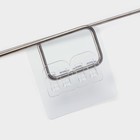 Салфетки в рулоне многоразовые безворсовые в наборе с держателем Доляна, 100 шт., 20×20 см, белые - Фото 5