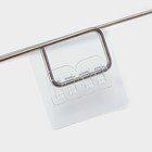 Салфетки в рулоне многоразовые безворсовые в наборе с держателем Доляна, 50 шт., 25×25 см, белые - Фото 5