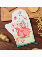 Варежка - прихватка «Этель. Кролик», 20×28 см, саржа, 100% х/л, ватин 250 г/м² - Фото 3