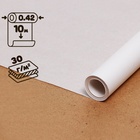 Калька под карандаш 420 мм в рулоне 10 м, 30 г/м² - Фото 3