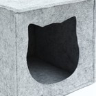 Домик для животных "Кубик", войлок, 30 х 30 х 30 см - Фото 4
