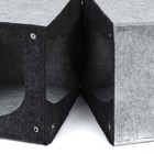 Домик для животных "Игровой туннель" (2 секции), войлок, 30 х 30 х 30 см - фото 23387761