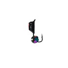 Мормышка Столбик чёрный, красный глаз + шар гранен хамелеон, вес 0.9 г - Фото 2