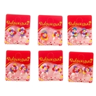 Серьги-клипсы детские "Выбражулька" цветочек, цвет МИКС - Фото 2