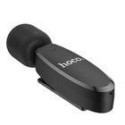 Портативный микрофон Hoco L15, беспроводной, 70 мАч, Lightning, чёрный - Фото 4