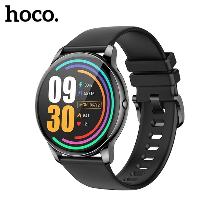 Смарт-часы Hoco Y10, 1.3, 360×360, BT5.0, 230 мАч, серые