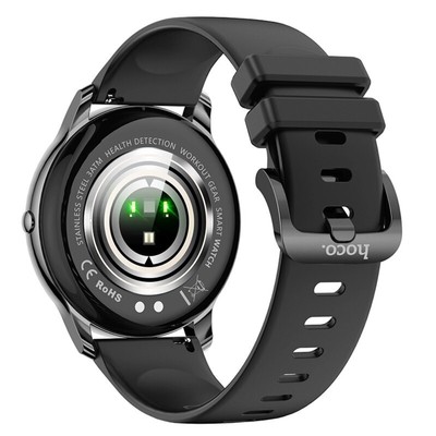 Смарт-часы Hoco Y10, 1.3", 360×360, BT5.0, 230 мАч, серые