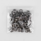 Люверс, d = 6 мм, цвет чёрный никель, цена за 1 штуку - Фото 5