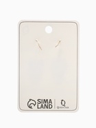 Серьги металл Art совушка, чёрные в чернёном золоте  (артикул 912548)  большой выбор товаров оптом и в розницу по низким ценам с доставкой