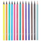 Цветные карандаши, 12 цветов, трехгранные, Человек-паук - Фото 4