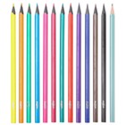 Цветные карандаши, 12 цветов, трехгранные, Смешарики - Фото 4