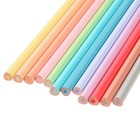 Цветные карандаши пастельные, 12 цветов, трехгранные, Минни Маус и Единорог - Фото 6