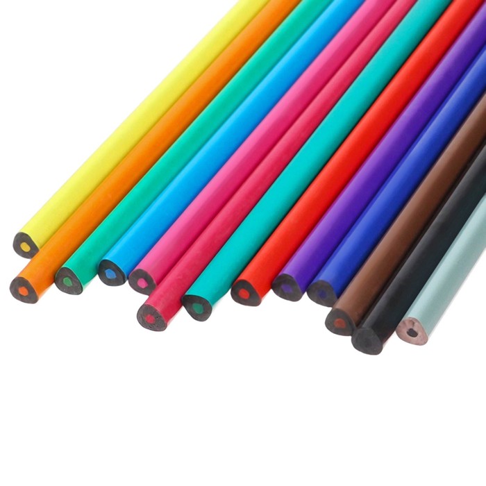 Карандаши цветные 12 цветов "Щенячий патруль" + чернографитный карандаш, Paw Patro