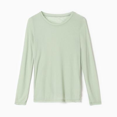 Лонгслив женский KAFTAN: Basic line, оливковый, размер 50-52