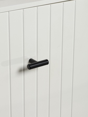 Ручка кнопка CAPPIO PK332 LIGHT, d=12 мм, цвет черный