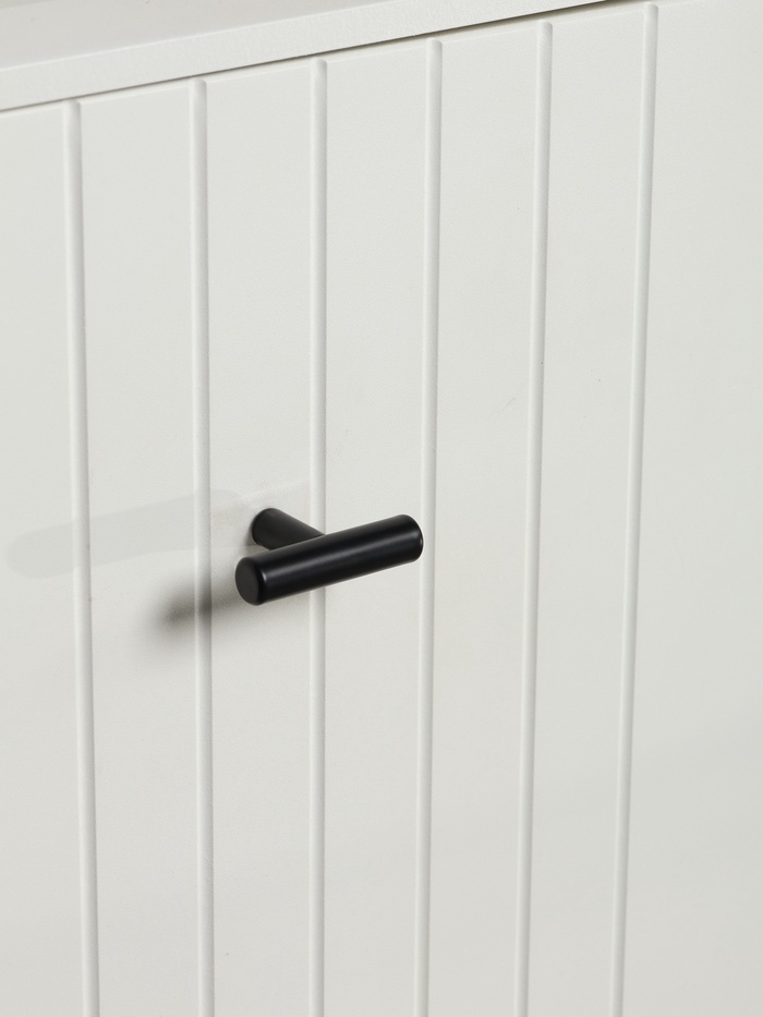 Ручка-кнопка CAPPIO PK332 LIGHT, d=12 мм, цвет черный - Фото 1