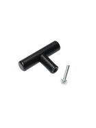 Ручка кнопка CAPPIO PK332 LIGHT, d=12 мм, цвет черный - фото 809567482