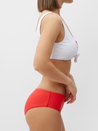 Купальник женский раздельный MINAKU, размер 42, цвет красный, белый - Фото 3