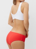 Купальник женский раздельный MINAKU, размер 42, цвет красный, белый - Фото 4