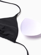 Купальник женский раздельный с блестящими вставками MINAKU, размер 44, чёрный - Фото 8