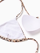 Купальник женский раздельный с блестящими вставками MINAKU, принт леопард, размер 42 - Фото 8