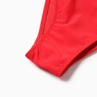 Купальник слитный женский MINAKU цвет красный, размер 44 - фото 4492954