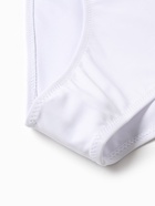 Купальник женский слитный однотонный MINAKU, размер 48, белый - Фото 11