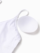 Купальник женский слитный однотонный MINAKU, размер 48, белый - Фото 12