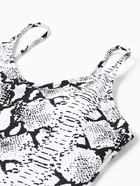 Купальник женский слитный со змеиным принтом MINAKU, размер 42 - Фото 9