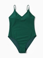 Купальник женский слитный классический MINAKU, размер 44, зелёный - Фото 5