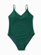 Купальник женский слитный классический MINAKU, размер 46, зелёный - Фото 5