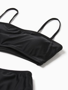 Купальник женский слитный с вырезом на животе MINAKU, размер 46, чёрный - Фото 6