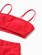 Купальник женский слитный с вырезом на животе MINAKU, размер 42, красный - Фото 5