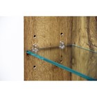 Зеркало шкаф для ванной комнаты «Домино» Bruno 80, левый/правый, 800×700×1460 мм, цвет дуб вотан - Фото 5