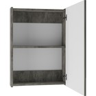 Зеркало шкаф для ванной комнаты «Айсберг. Мечта 50», 504×141×694 мм, цвет бетон - Фото 3