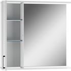 Зеркало шкаф для ванной комнаты «Домино» Charlie 80, левый, 800×201×782 мм, цвет белый - Фото 3