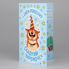Объёмная открытка «С Днём рождения», пёсик, 12 х 18 см - Фото 3