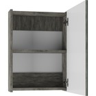 Зеркало шкаф для ванной комнаты «Айсберг. Мечта 40», 404×694 мм, цвет бетон - Фото 3