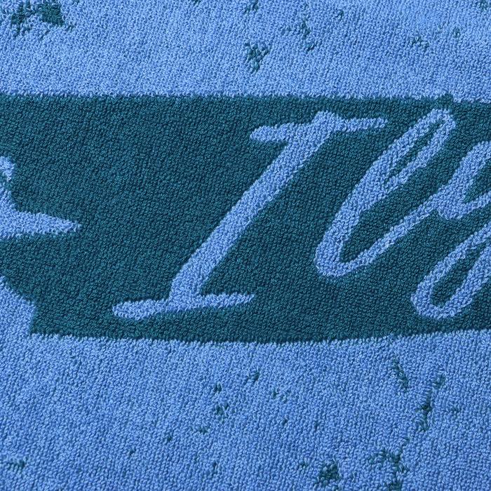 Полотенце махровое Этель "Илья" синий, 50х90см, 100% хлопок, 420гр/м2 - фото 1896210034