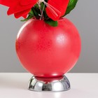 Ночник «Пуансеттия» 9хLED 4000К красный 15×15×40 см RISALUX - Фото 3